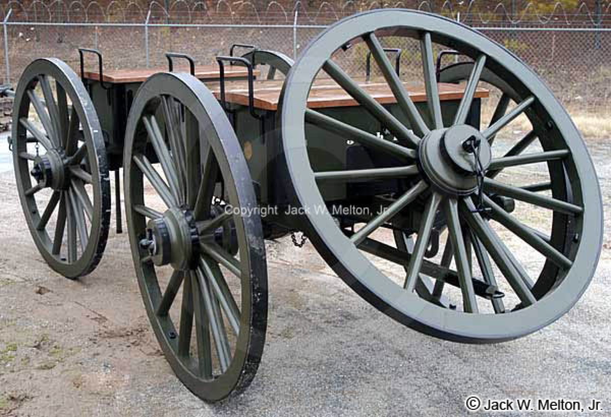 Model 1841 caisson — second view