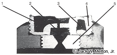 Cross-section of the Bormann Time Fuze