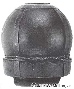 12-pounder Bormann Fused Ball on Original Sabot